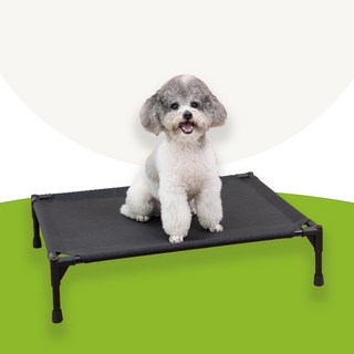 FONOW 강아지방석 고양이와 강아지 집 사계절 침대 탈부착 및 세탁이 가능한 통기성 애완 동물 집, 1개, 블랙