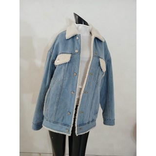 [중*고] 019 SJYP 루즈 데님 퍼자켓 (NB11134)