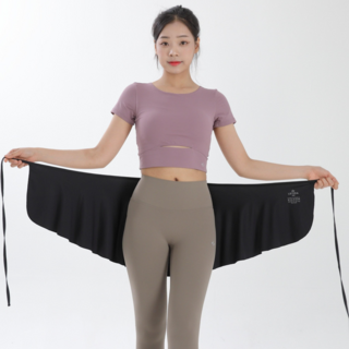 레티지아 레깅스 엉덩이 가리개 랩스커트