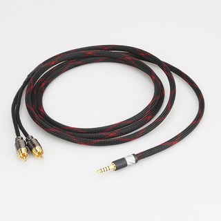 Audiocrast-고품질 4.4mm 5 극 수 밸런스드 to 2RCA 업그레이드 케이블 pha2a wm1a 1z zx300a 용, 3m, 6)3m, 3m