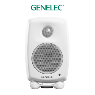 [작곡가의 미디가게] Genelec 8010A 제네렉 8010 1통 3인치 모니터 스피커 스튜디오 모니터링 제네릭 1개, 화이트