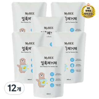 마이비 얼룩제거제 유아세제, 300ml, 84개