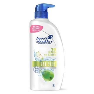 헤드앤숄더 두피 토탈 솔루션 애플 프레쉬 트리트먼트 프루티 플로럴향, 850ml, 1개