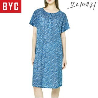 BYC 여름 여성 모시 에어로 원피스 잠옷