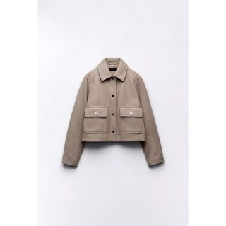 자라 가을 겨울 크롭 소프트 자켓 ZARA
