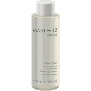 Malu Wilz 젖산 히알루론산 글리세린&판테놀 아이토닉 성분이 함유된 말루 윌즈 글로우 토닉 200ml 아이 페이셜 토너 비건 피부를 매끄럽게 해줍니다, 1개
