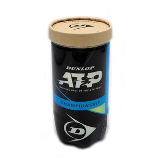 던롭 ATP 테니스공 1캔(2볼) 챔피언쉽 시합구, 1개