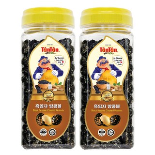탄탄 흑임자 땅콩볼, 2개, 240g