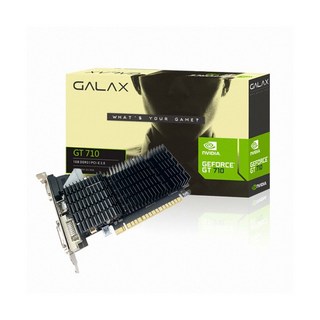 갤럭시 GALAX 지포스 GT710 D3 1GB LP 무소음