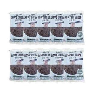 이쁜이표 저칼로리 바로먹는 곤약메밀면, 10개, 180g