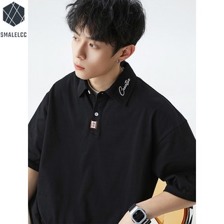 SMALELCC 캐주얼 반팔티 남자 폴로티 트렌지 티셔츠 YB658452