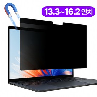 네바스 맥북 모니터 보안 필름 프라이버시 사생활 정보보호 필름, 1개