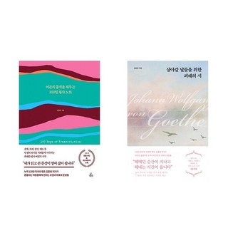 (김종원) 어른의 품격을 채우는 100일 필사 노트 + 살아갈 날들을 위한 괴테의 시 (전2권)