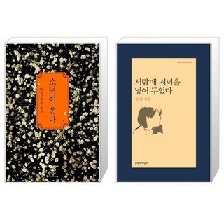 소년이 온다 + 서랍에 저녁을 넣어 두었다 세트 (전2권) / 2024 노벨문학상 수상작가 한강