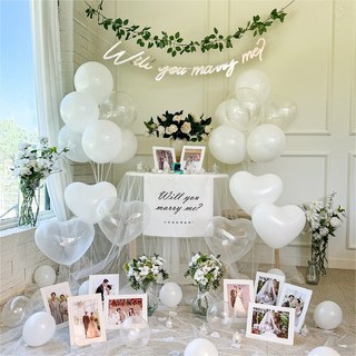 기념일 야외 프로포즈 장식