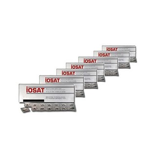 [FDA승인] 러시아 핵전쟁 핵공격 대비 Iosat 요오드화 칼륨 130mg 14정/5팩 potassium iodide tablet 아이오딘 유통기한 2032년 3월, 5개, 14정