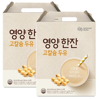 고칼슘두유 영양한잔 비타민 미네랄영양식, 3.6L, 2박스
