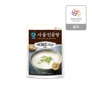 청정원 호밍스 사골진곰탕, 500g, 12개