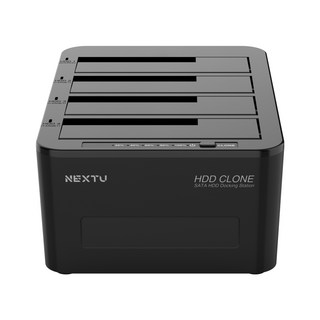 넥스트유 크이원 864DCU3 USB3.0 도킹스테이션 4베이 하드복사기