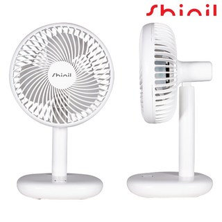 신일 BLDC 무선 탁상용 선풍기 SIF-KP3400WH, 화이트