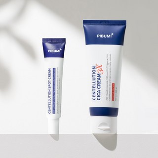 [트러블 극복 2종] 피부미 센텔루션 시카 크림 3X 100ml + 센텔루션 스팟크림15ml, 지/복합성용, 1개