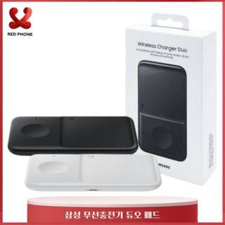 삼성전자 듀오 무선충전기 EP-P4300, 블랙, 1개