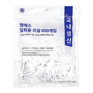 엠에스 일회용 치실