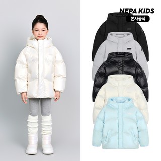네파키즈 시그네이처 숏 덕 다운 자켓