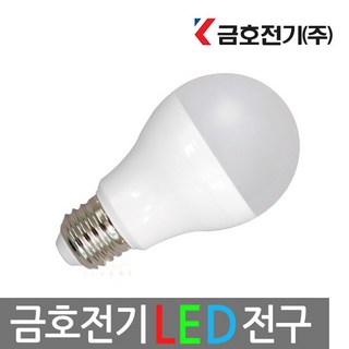 번개표 금호(LED 전구 8w 10w 12w 14w), 금호(LED 전구 14w 전구색), 1개
