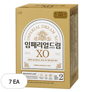 남양 임페리얼드림 XO GOLD 2단계 6~12개월 280g, 7개