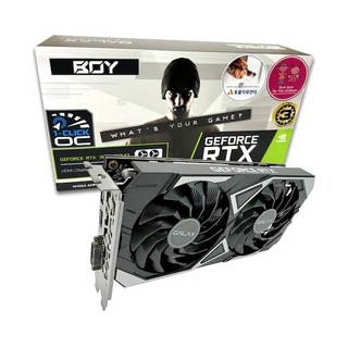 갤럭시 갤럭시 BOY 지포스 RTX 3050 EX BLACK D6 6GB DVI