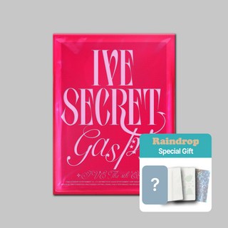 [공식미공포특전+특별사은품3종+버전선택] 아이브 시크릿 미니4집 IVE SECRET 일반반 XOXZ, Gasp(핑크)+미공포1+사은품3종