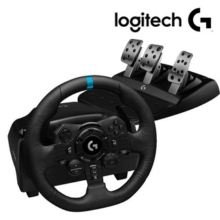 로지텍 G923 PS4 PC 전용 레이싱 휠 + 페달 세트, WU0006, 1세트