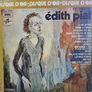 3153)(EDITH PIAF (LA VIE EN ROSE).가요 중고 팝 클래식 라이센스(LP음반)