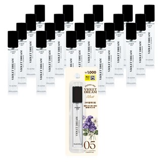 데일리콤마 향기미스트 15ml x 20개입 바이올렛 드림, 20개