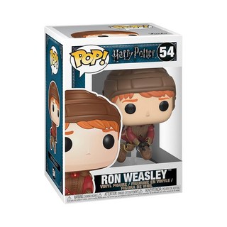 Funko Pop! 영화: 해리 포터 - 론 온 브룸 수집용 피규어, Funko Pop 영화 해리 포터 - 론 온 브룸 수집, 1개