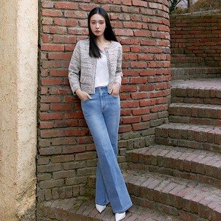 [최초가69 900원]셀렙샵 에디션 25SS 스와로브스키 부츠컷 데님