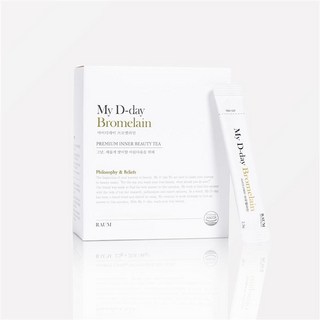 [공식판매처] 마이디데이 브로멜라인 단백질 파인애플 단백질분해 효소 붓기차, 40g, 1개