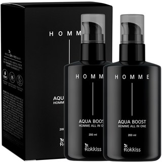 록키스 아쿠아 부스트 옴므 올인원, 200ml, 2개 남자화장품 록키스 아쿠아 부스트 옴므 올인원, 200ml, 2개 남자화장품
