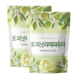 닥터릴리 토피넛라떼 파우더 분말 가루, 2개, 500g, 1개입