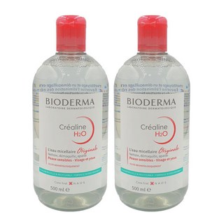 바이오더마 센시비오 H2O, 500ml, 2개