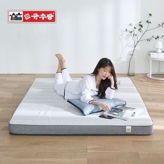 규수방 토퍼 매트리스 탄탄한 라텍스 거실 바닥 매트리스 5cm 10cm, 퓨어화이트