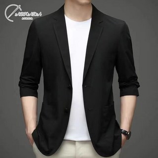 AOKADA 남자 봄여름 얇은 면접정장 자외선 차단 정장 코트 남자정장