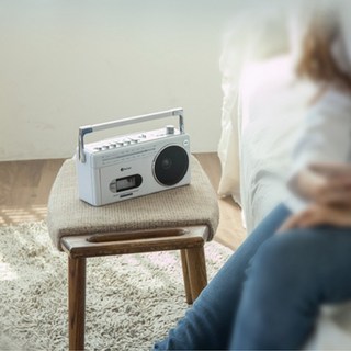 아남 PA-720BT 라디오 카세트플레이어 블루투스 스피커, 상세페이지 참조, 화이트