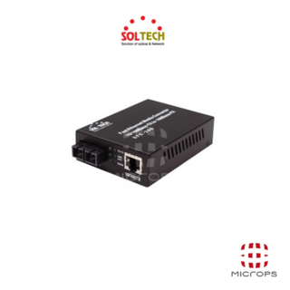 SOLTECH SFC200-SCM 멀티모드 이더넷 광컨버터 사용 모습