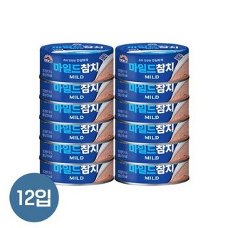 사조참치 마일드참치 100g 12입