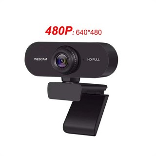 PC웹캠 웹캠 화상카메라 데스크탑 노트북 컴퓨터용 미니 USB 웹 카메라 유튜브 스카이프용 캠 커버 2K 1080P 720P 480P HD