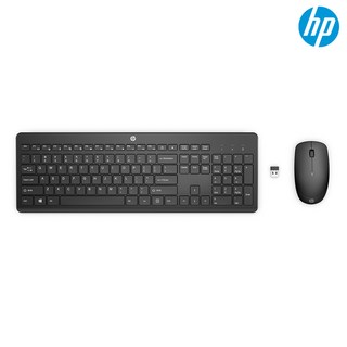 HP 235 무선 키보드 마우스 세트 2.4GHz 동글포함, 인체공학, 블랙