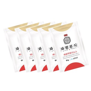 파평분식 떡볶이 소스 분말 매콤한맛, 50g, 5개