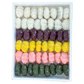 농가살리기 굳지않는 전라도 수제 주먹깨송편, 2개, 1kg